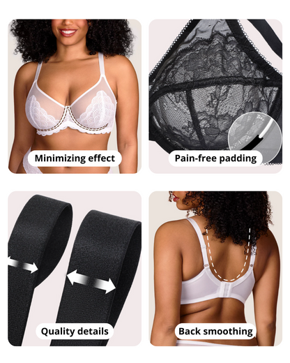 Breast Minimizer Bra - Enchant (Gift) - Hillaine