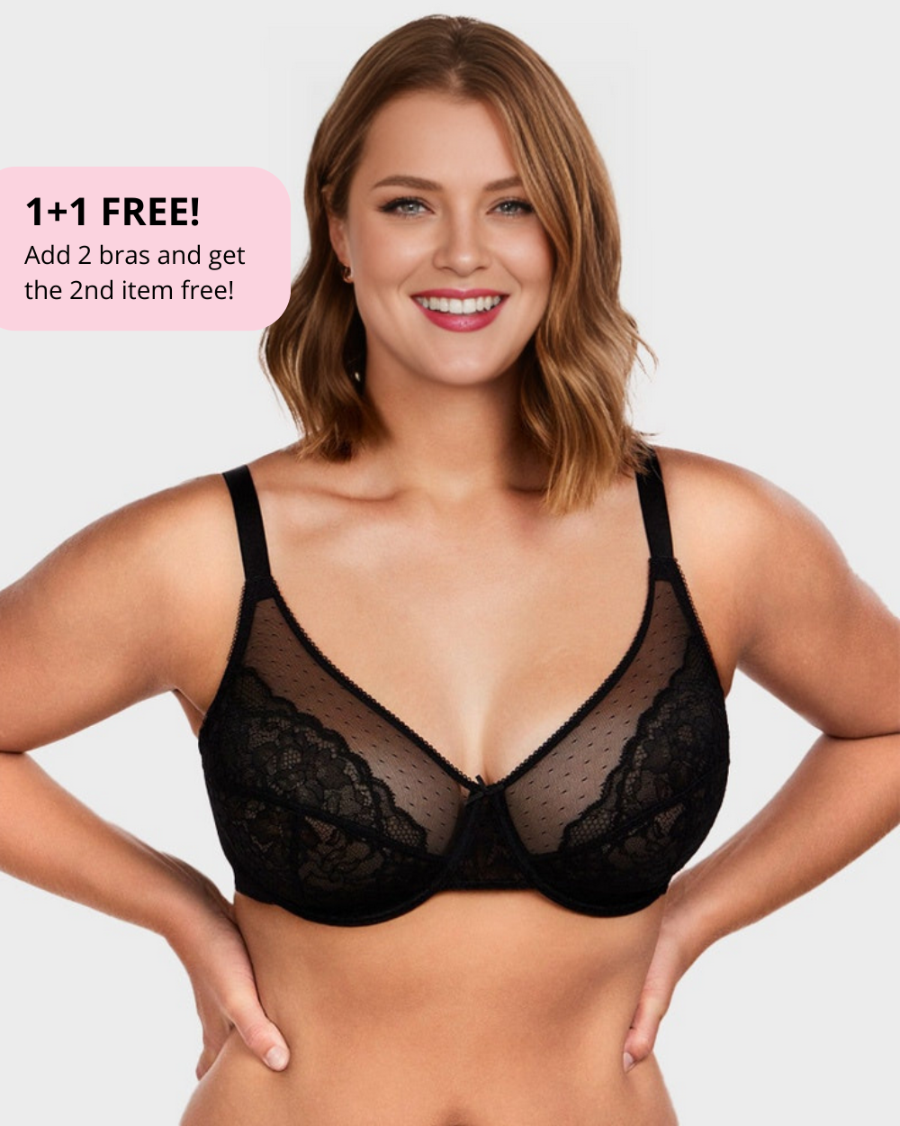 Breast Minimizer Bra - Enchant (Gift) - Hillaine