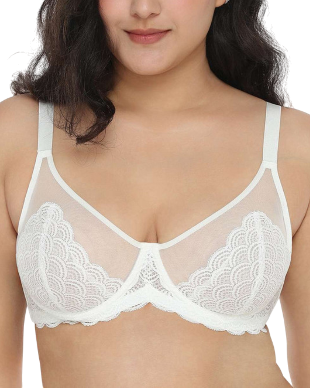 Mermaid Lace Minimizer Bra - Hillaine