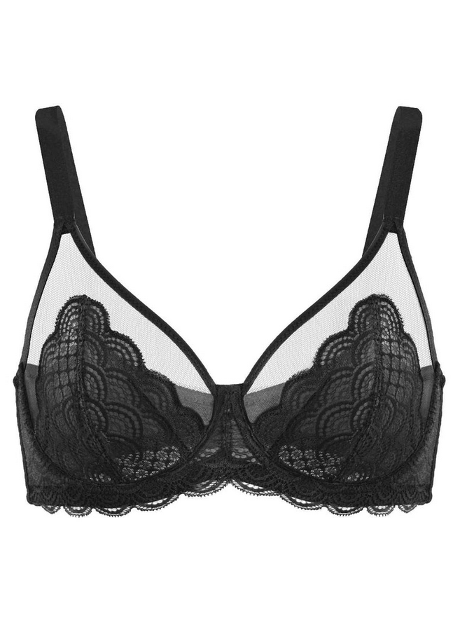 Mermaid Lace Minimizer Bra - Hillaine