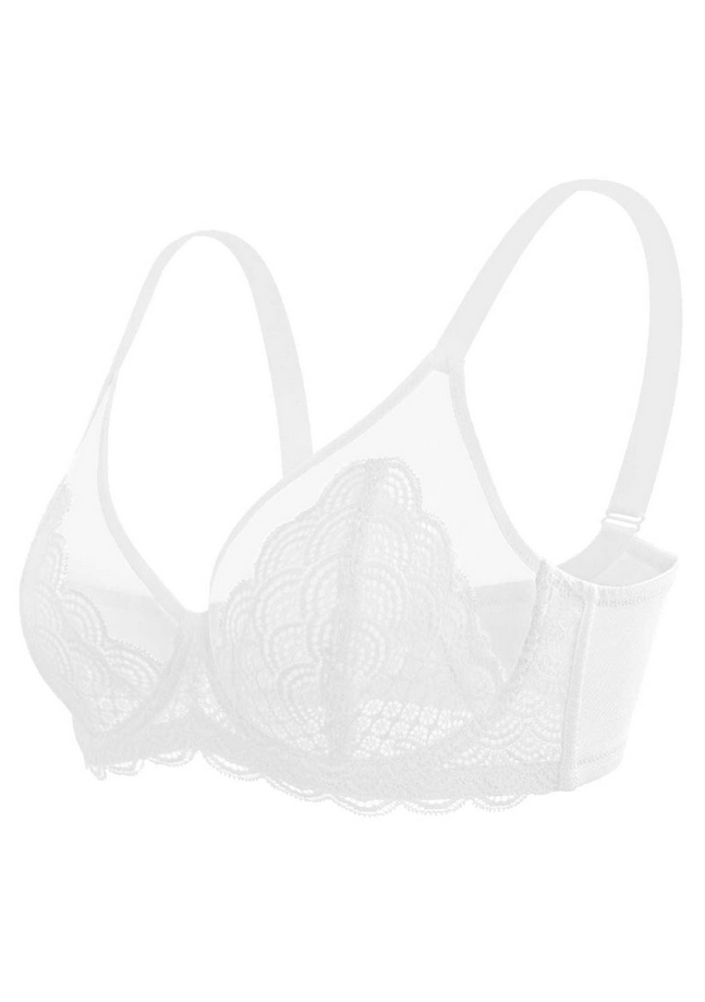 Mermaid Lace Minimizer Bra - Hillaine