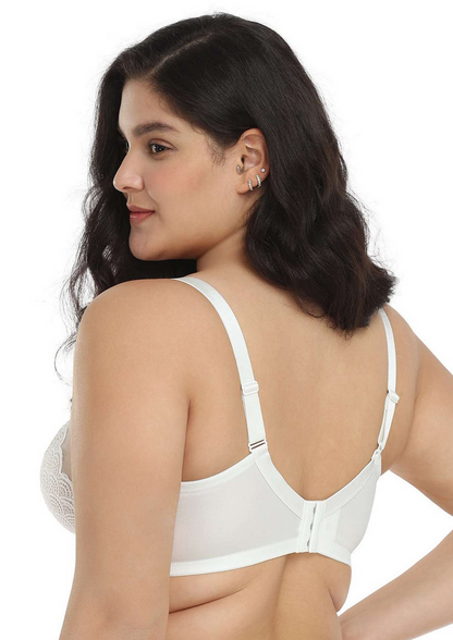 Mermaid Lace Minimizer Bra - Hillaine